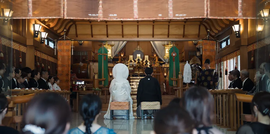 神社結婚式のイメージ画像